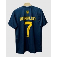 Dres Al-Nassr Cristiano Ronaldo #7 Preč 2023-24 Krátky Rukáv